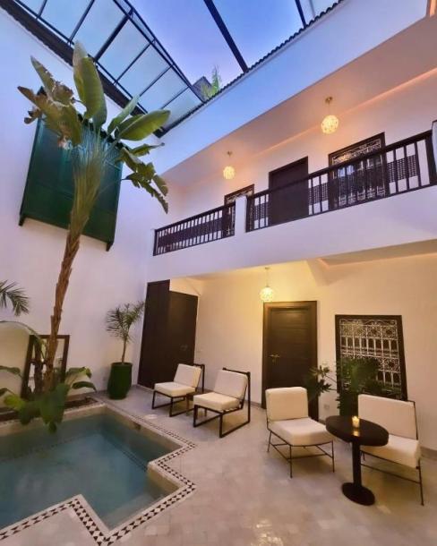 Superbe maison d’hôtes à vendre – Bab Taghzout, Médina de Marrakech-5