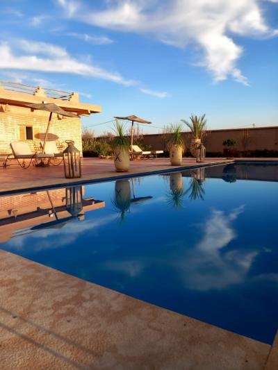 Luxury Oasis in Morocco with Pool: Perfect for Tourism or Private Retreat