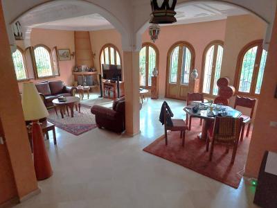 Exceptional Villa with Pool, Landscaped Garden, and Security for Sale in Marrakech