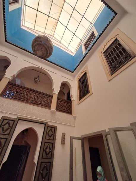 Titled Charming Riad for Sale – Turnkey Guesthouse in Bab Doukkala-11