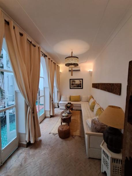 Elegant Furnished Riad for Sale – Bab Doukkala-19