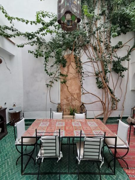Elegant Furnished Riad for Sale – Bab Doukkala-17